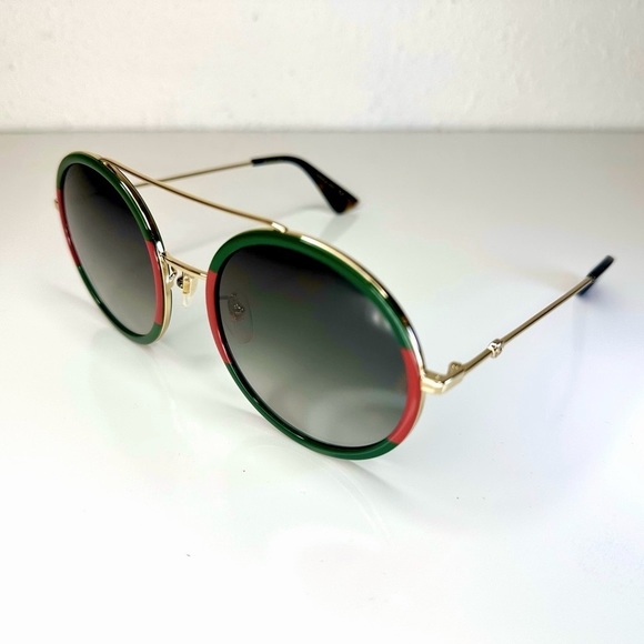 COPY - Gucci Sunglasses GG0061S in Green Gradient